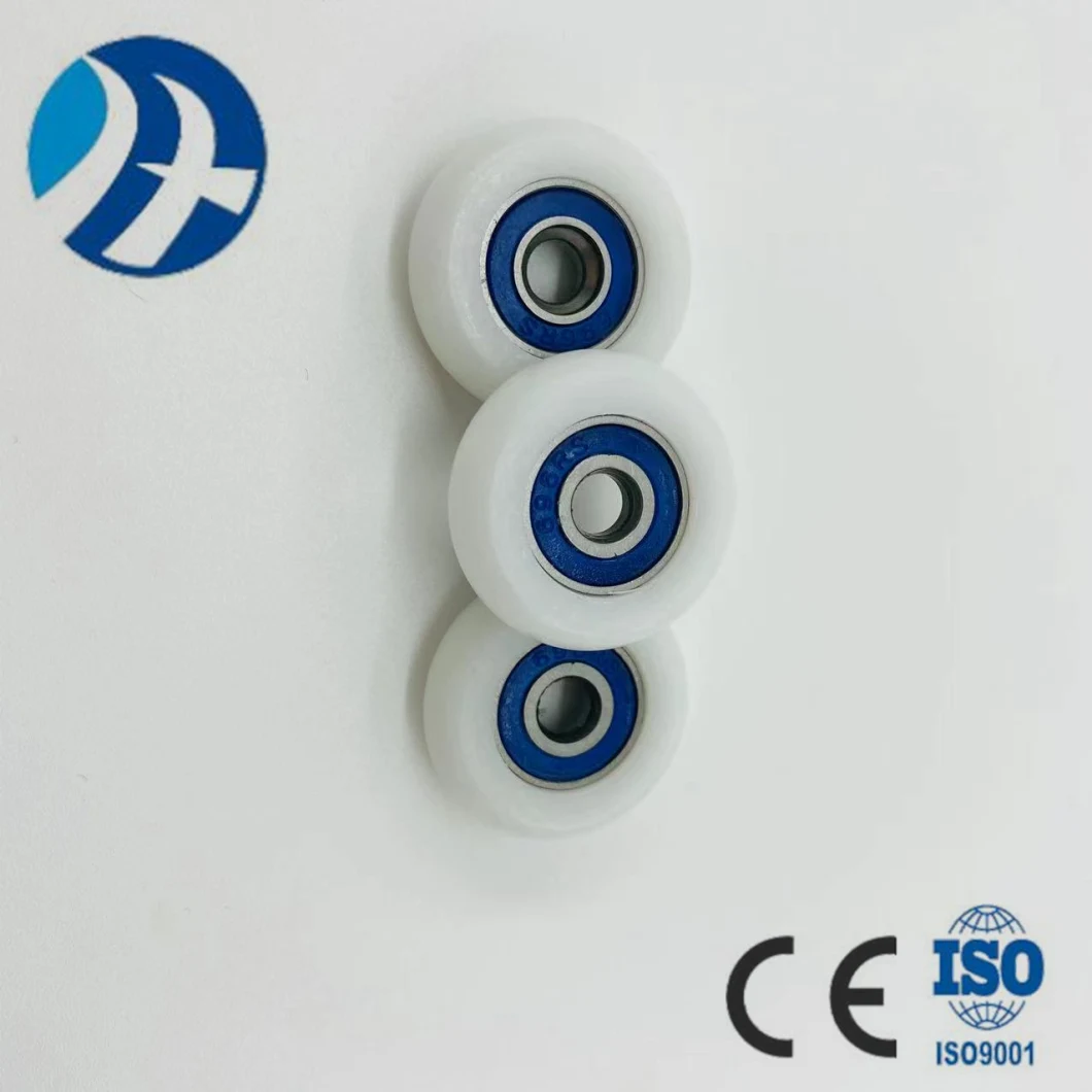 Durable Customized Nylon and High Speed Long Life Easy to Load Low Profile Bearing Pulley with High Quality